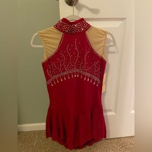 Figure skating dress